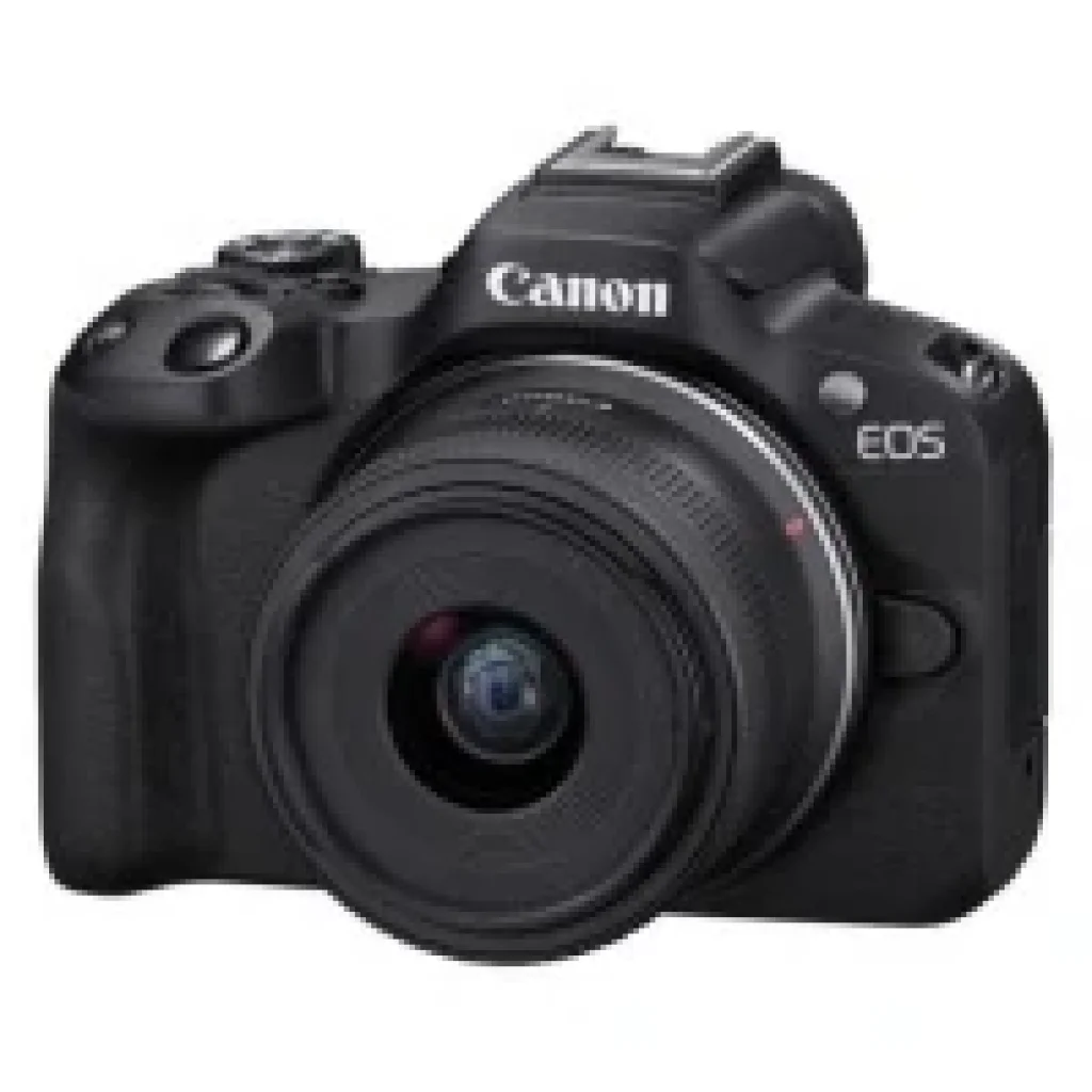 Цифрова камера CANON EOS R50 + RF-S 18-45 IS STM Black Creator Kit UA