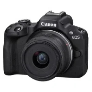 Цифрова камера CANON EOS R50 + RF-S 18-45 IS STM Black Creator Kit UA