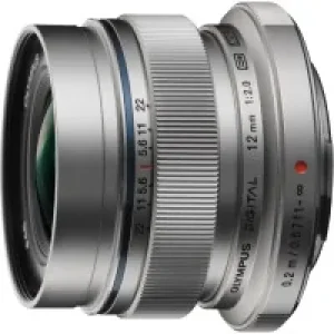 Об'єктив OLYMPUS EW-M1220 ED 12mm 1: 2.0 Срібло UA