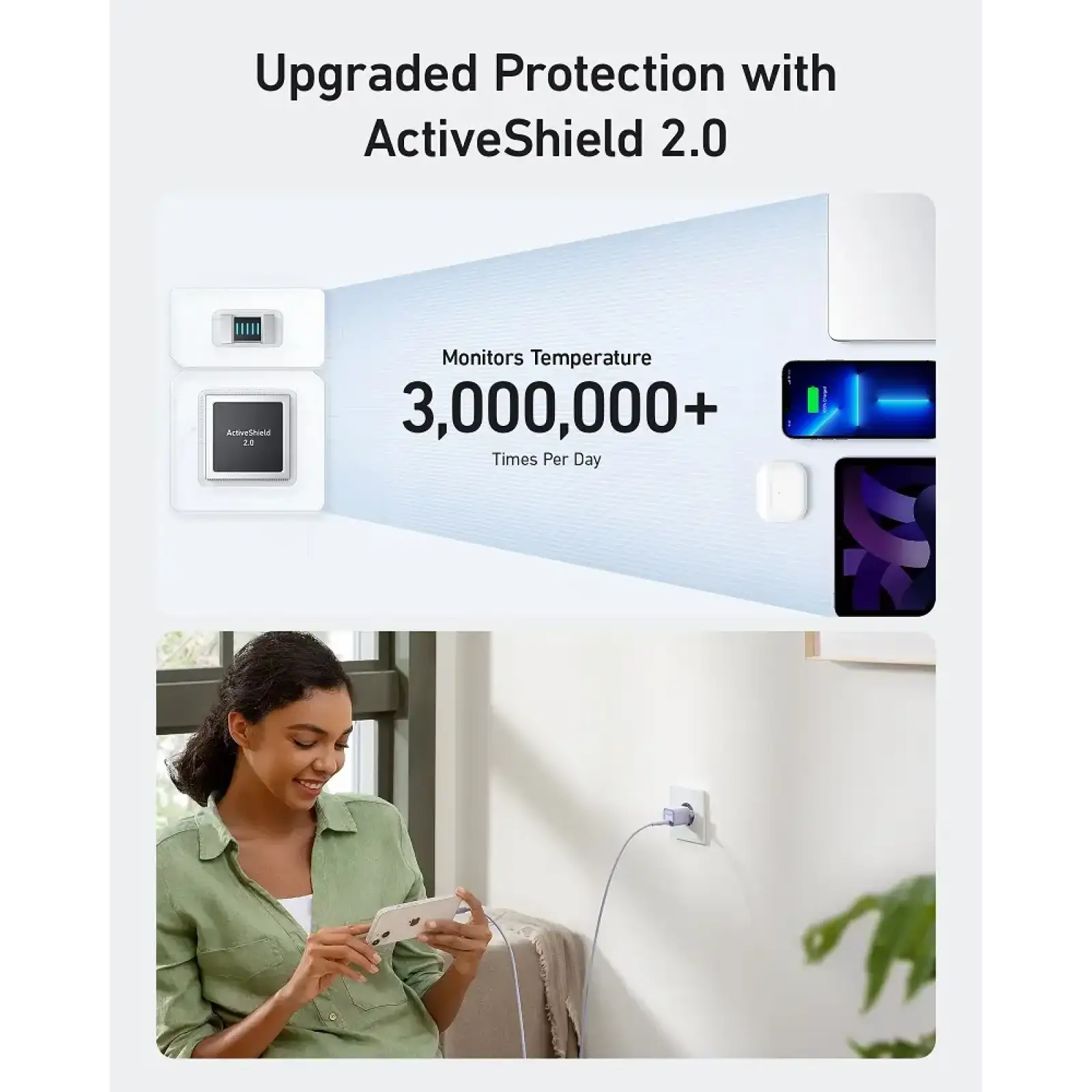 МЗП Anker PowerPort 511 Nano III - 30W USB-C White UA