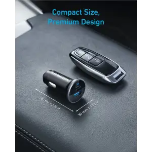 АЗП Anker PowerDrive 323 - 30W PD + 22.5W USB-A Black UA