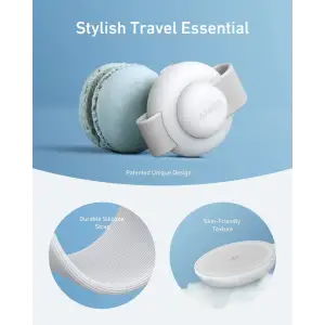 Беспроводное зарядное устройство Anker MagGo Wireless Charging Pad 15W 3-in-1 Foldable White UA