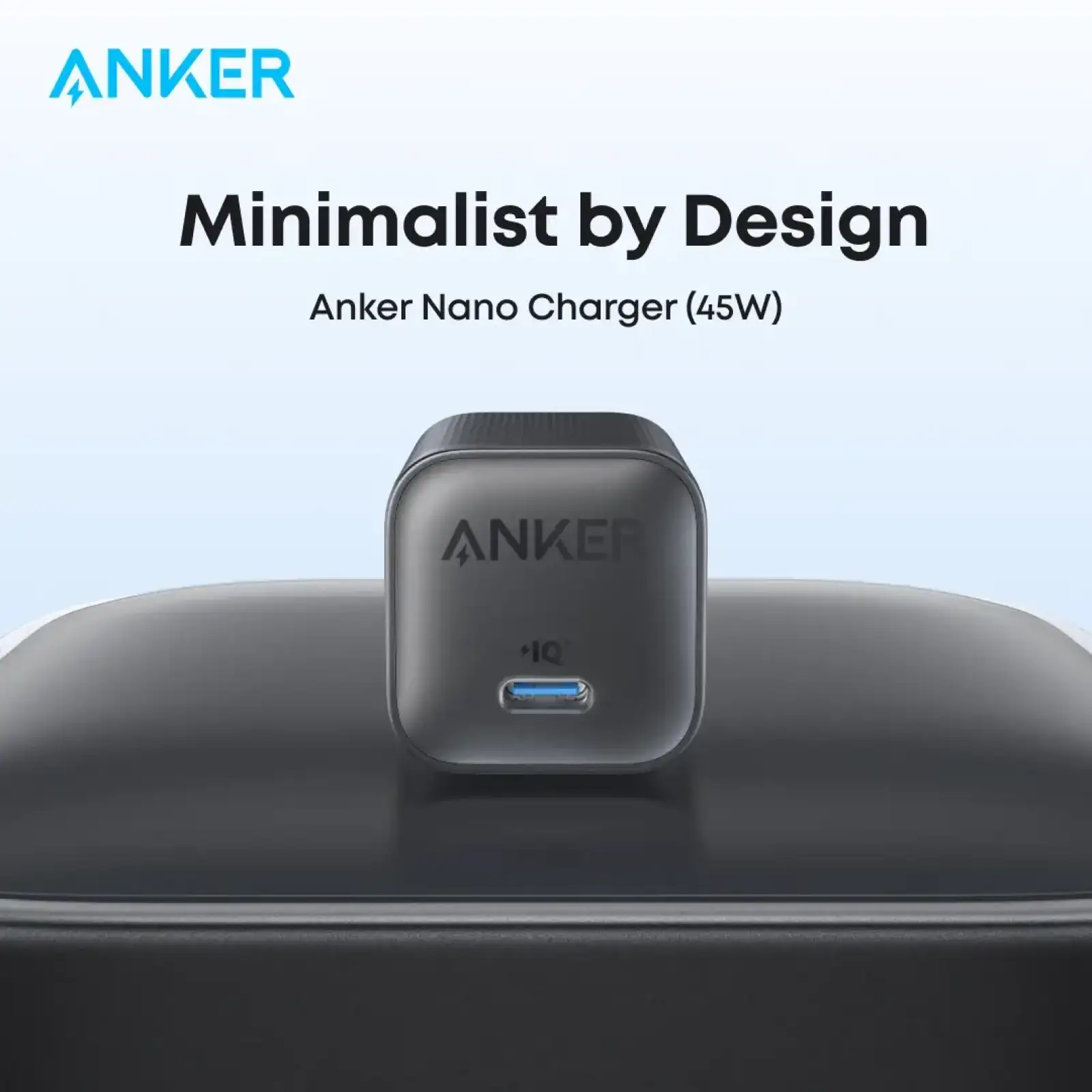 МЗП Anker Nano Charger - 45W USB-C Black UA