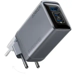 МЗП Anker GaNPrime Charger - 100W, 2xUSB-C PD & 1xUSB-A Foldable Silver UA