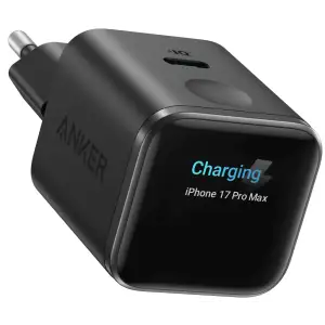 МЗП Anker Nano Charger - 45W USB-C Smart Display Black UA