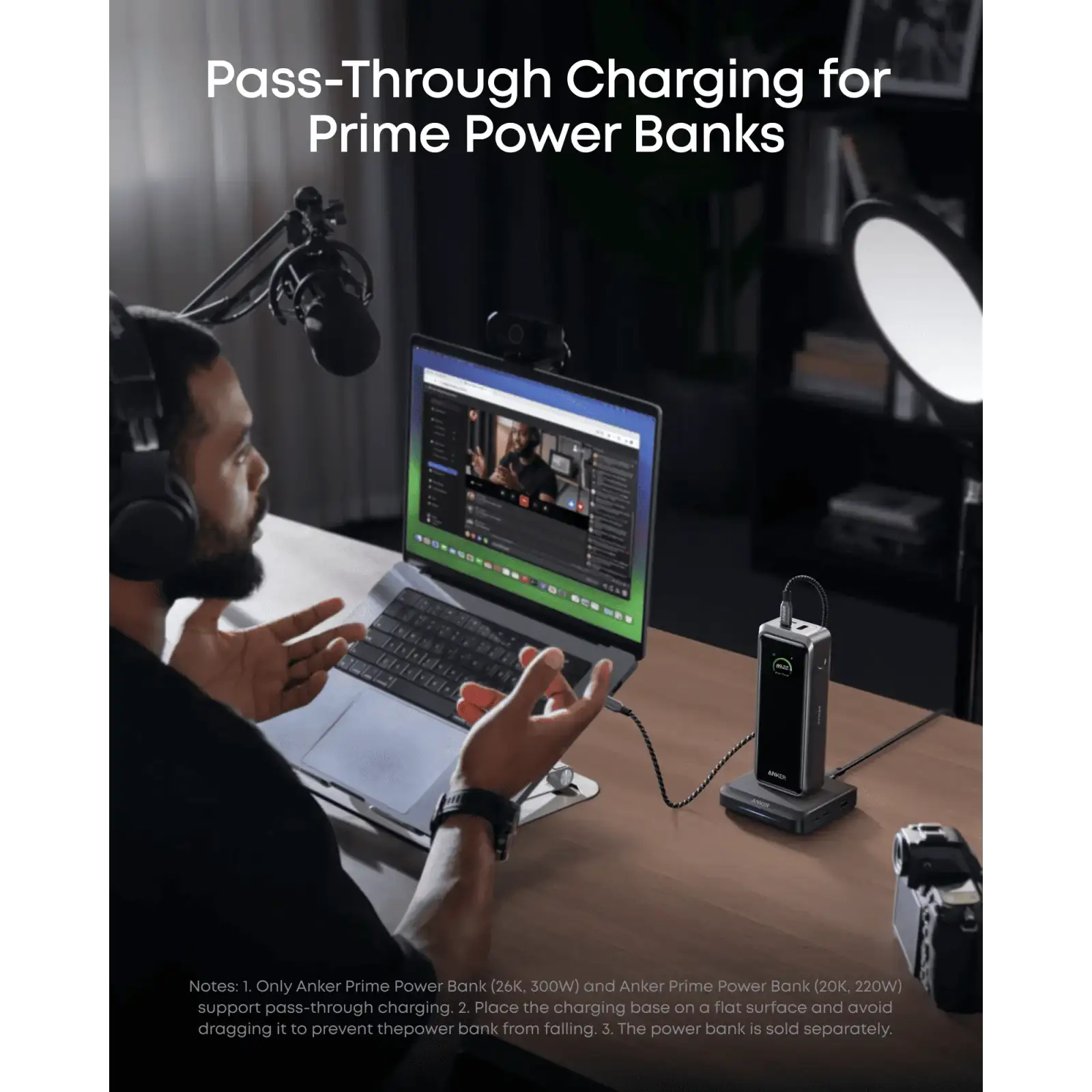 МЗП Anker Charging Base for Anker Prime 150W Black UA