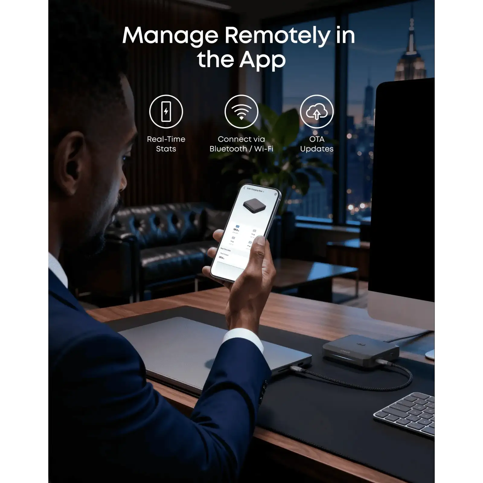МЗП Anker Charging Base for Anker Prime 150W Black UA