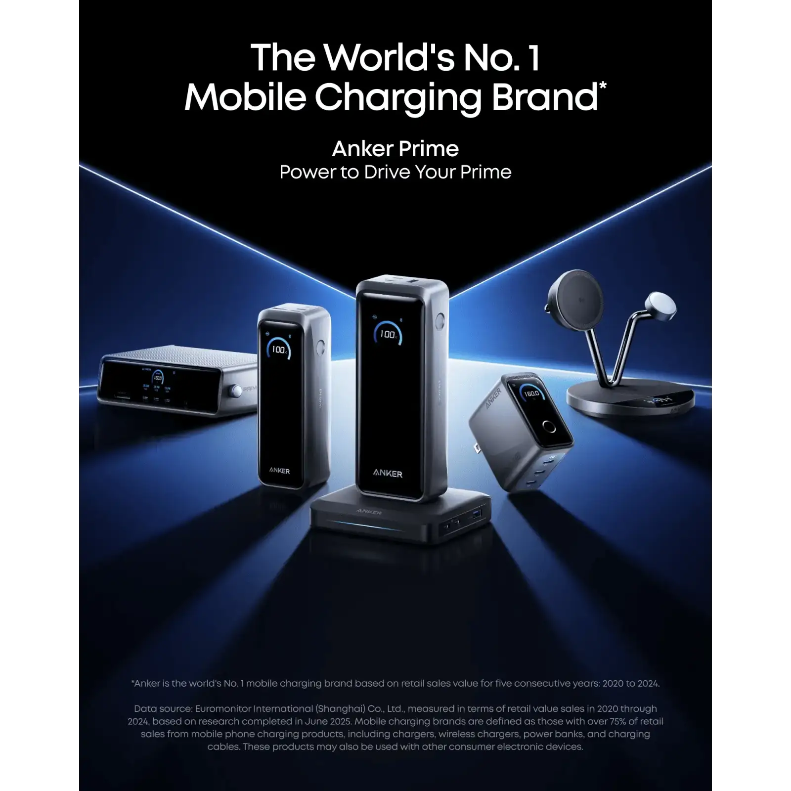 МЗП Anker Charging Base for Anker Prime 150W Black UA