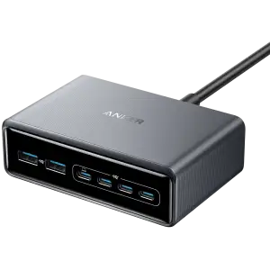 СЗУ Anker GaNPrime Charger - 200W, 4xUSB-C PD & 2xUSB-A Black UA