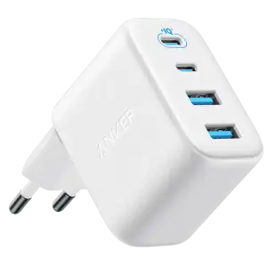 СЗУ Anker Zolo Charger - 50W, 2xUSB-C & 2xUSB-A White UA