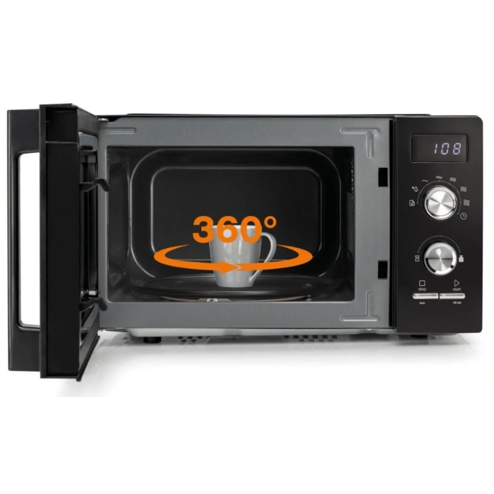 Мікрохвильова піч Gorenje MO20A3BH UA