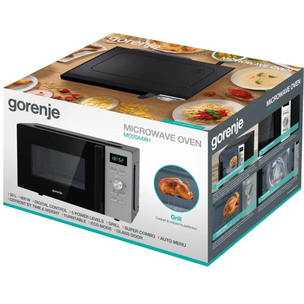 Мікрохвильова піч Gorenje MO20A4XH (M20XYZ) UA