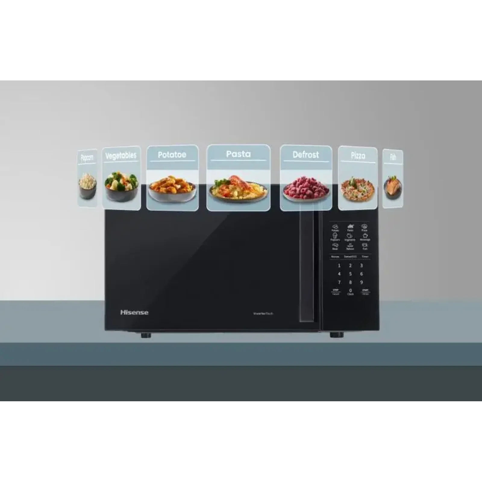 Мікрохвильова піч Hisense H20MOBS4HI (MO20XYZ) UA