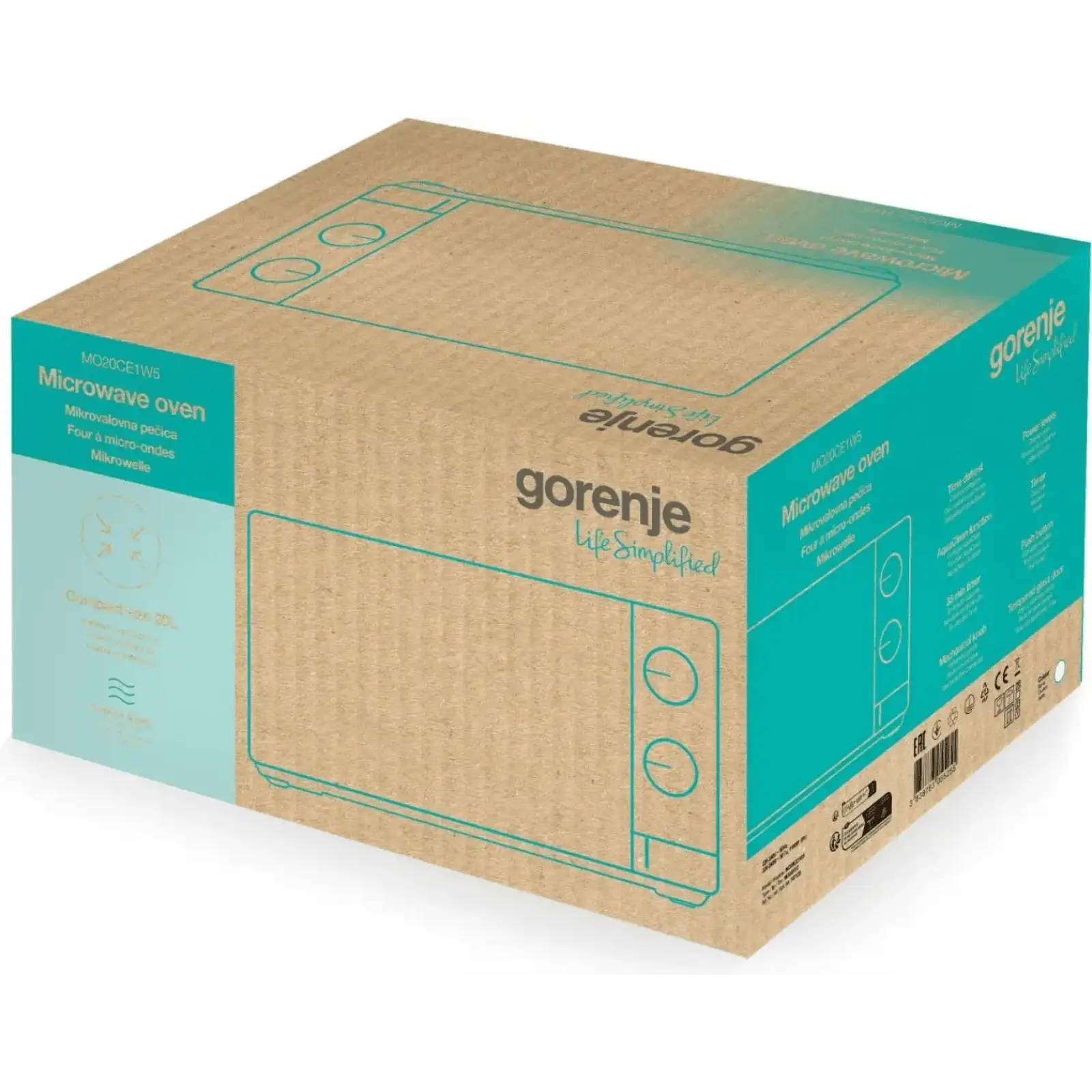 Микроволновая печь Gorenje MO20CE1W5 UA