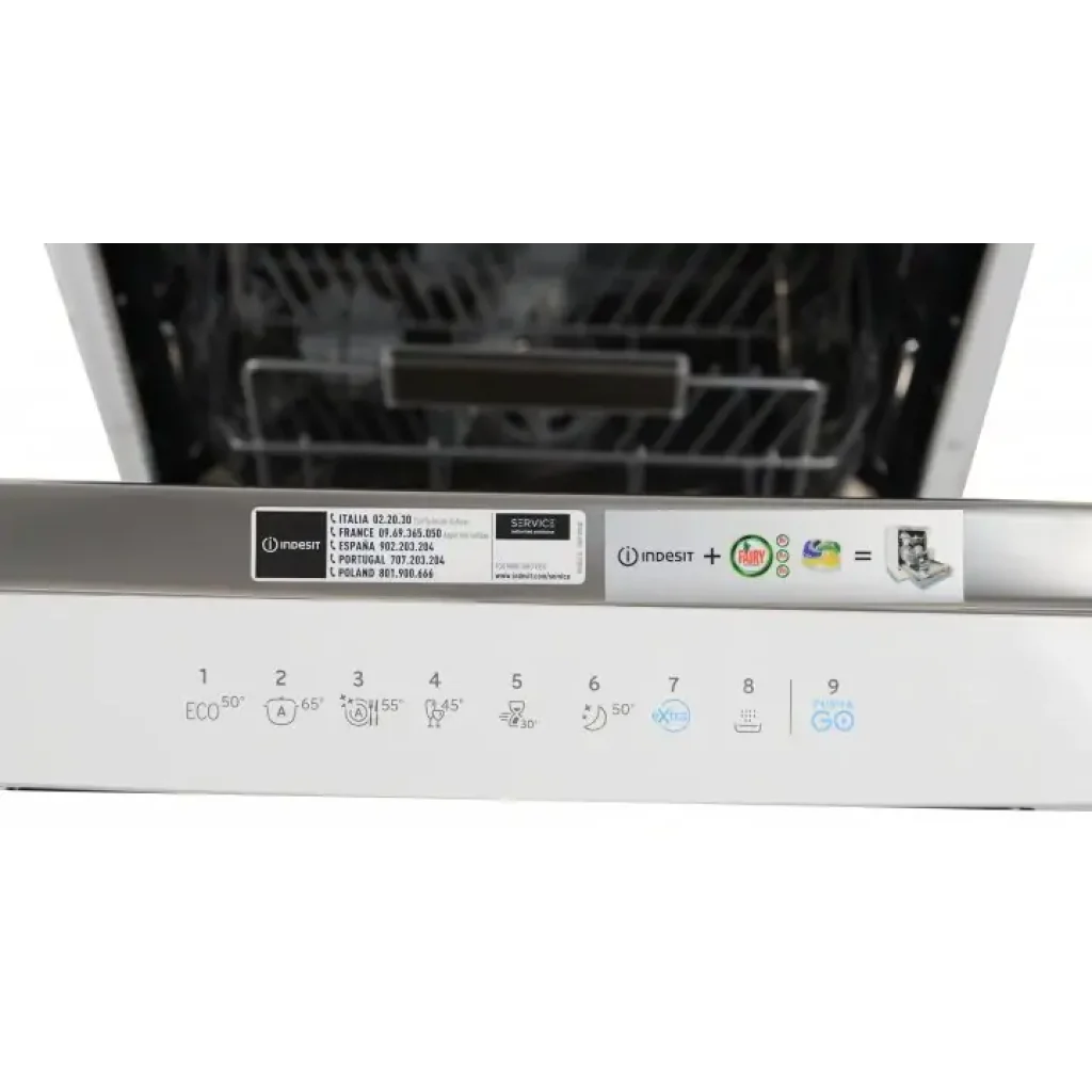 Посудомийка 45см INDESIT DSFO3T224C UA