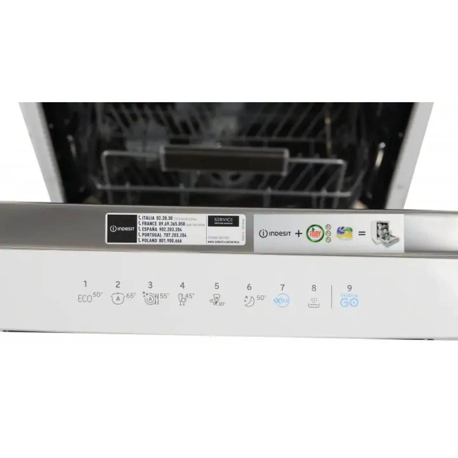 Посудомойка 45см INDESIT DSFO3T224C UA