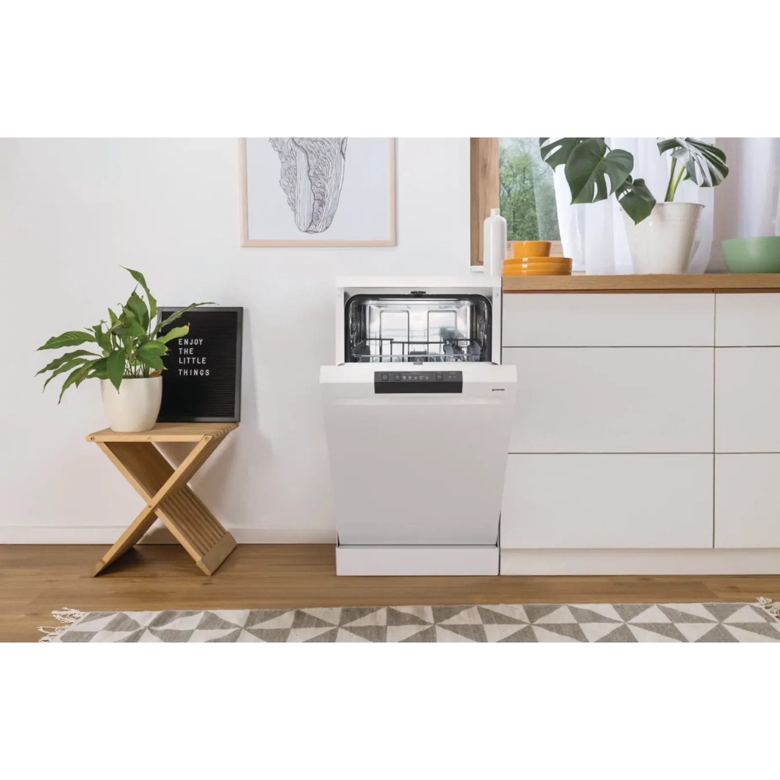 Посудомойка 45см GORENJE GS520E15W (WQP8-7606V) UA