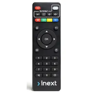 Пульт до inext TV5/TV5 ultra/TV4/4K ultra/TV3/4K2 inext RCU inext (NXT-013) UA