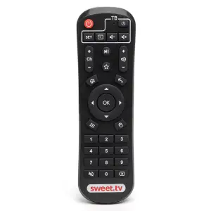 Пульт V2.0 до inext TV5/TV5 ultra/TV4/4K ultra/TV3/4K2 inext RCU V2.0 Пульт універсальний V2.0 із зоною прогр UA