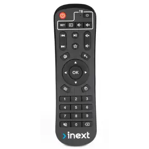 Пульт V2.0 до inext TV5/TV5 ultra/TV4/4K ultra/TV3/4K2 inext RCU V2.0 Пульт універсальний V2.0 із зоною прогр UA