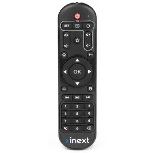 Пульт V3.0 до inext TV5/TV5 ultra/TV4/4K ultra/TV3/4K2 inext RCU V3.0 Пульт універсальний V3.0 із зоною прогр UA