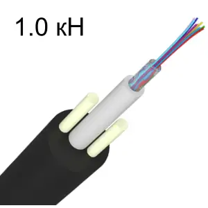 Кабель оптичний RCI S-CFP(NA)Fda-004 E9/125 (ADSS, 1,0 кН) UA