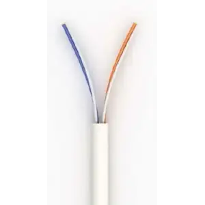 Кабель KLM UTP 2Pх0.5 PVC CCA W 305m (білий) UA