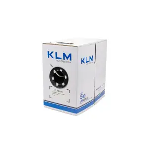 Кабель KLM UTP 4Pх0.5 PVC CCA W 305m білий UA