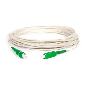 Патчкорд оптичний Optolink FTTH SC/APC-SC/APC, 3mm, 40m (G.657A), LSZH, white UA