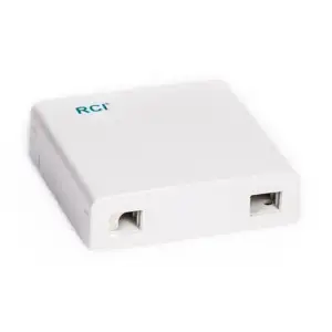 Оптична розетка RCI FOS-02 (з кабельним тримачем) UA
