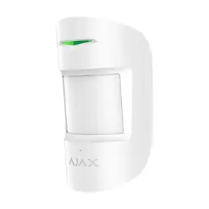 Датчик руху та розбиття Ajax CombiProtect White UA