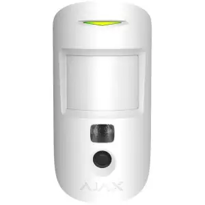 Датчик руху з камерою Ajax MotionCam HDR (PhOD) Jeweller (8EU) ASP white UA