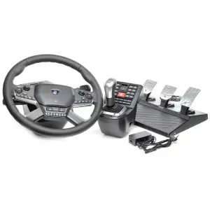 Ігрове кермо HORI Force Feedback Truck Control System для Euro Truck Simulator 2 та American Truck (HPC-044E) UA