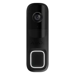 Відеодзвінок Ajax Doorbell (8EU) ASP Black UA
