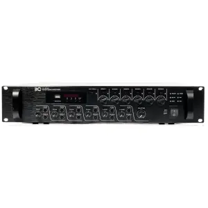 Підсилювач потужності ITC TI-2406S (USB/SD+FM Tuner, Bluetooth, 6 зон, 240 Вт) UA