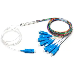 Подільник оптичний RCI PLC - 1x8 - SC/UPC (PLC 1x8 - SC/PC (G.657 A)) UA