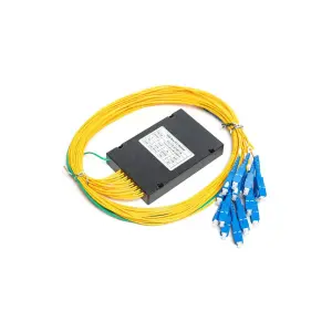 Оптичний подільник Optolink PLC (ABS) 1x16-SC/UPC-2,0 мм-1,0 м (G.657A) UA