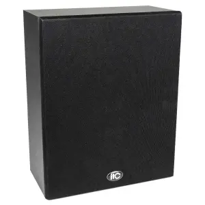 Гучномовець настінний 6 Вт в дерев'яному корпусі, чорний ITC T-601L UA