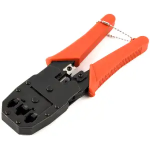 Інструмент для обтиску роз'ємів RJ45/RJ12/RJ11 Cablexpert T-WC-04 UA