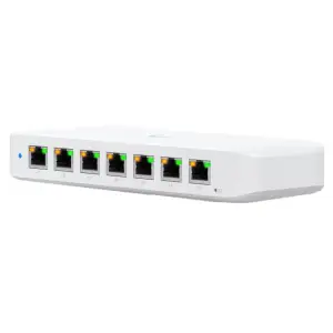 Комутатор керований Ubiquiti UniFi Switch Ultra 60W 8 х10/100/1000 Mbps RJ45, POE 60W (USW-ULTRA-60W) UA