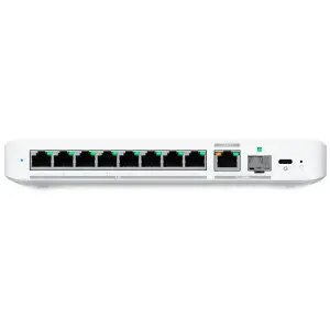 Комутатор Ubiquiti Flex 2.5G 8 портів RJ45 2.5 GbE - 1 порт RJ45 10 GbE/SFP+ 10G (USW-Flex-2.5G-8) UA