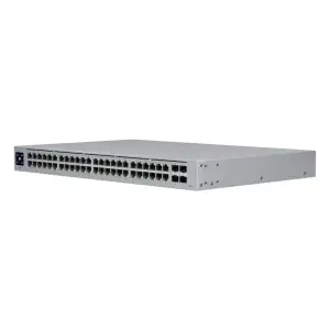 Комутатор Ubiquiti UniFi Switch USW-48 (48) 10/100/1000Mbps, (4) 1000Mbps, 230V AC (USW-48) UA