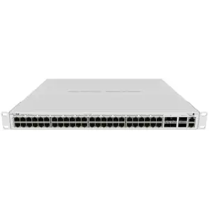 Маршрутизатор MikroTik Cloud Router Switch (48 x 10/100/1000 Ethernet PoE Out, 4 x SFP+, 1 x 10/100 Ethernet) UA