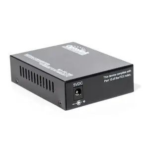 Медіаконвертер Optolink Optolink1M-FE-20B (100M, 20km, SC, RJ45, Tx 1550nm, standart size metal case) UA