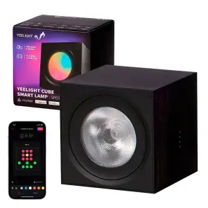 Настільний атмосферний світильник прожектор Yeelight Cube UA