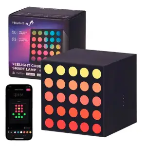 Настільний атмосферний світильник матричний Yeelight Cube UA