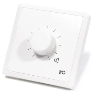Регулятор гучності 100 Вт ITC T-675 (без монтажної коробки) UA