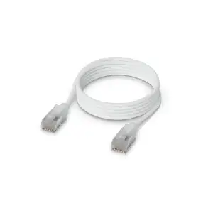 Патч-корд Ubiquiti UniFi Premium Patch Cable 1 м. Білий (UACC-Cable-Patch-EL-C6A-1M-W) UA