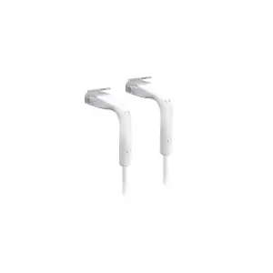 Патч-корд Ubiquiti U-Cable-Patch-RJ45 UniFi, 0.22M, Cat6, Білий UA