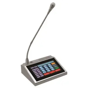 IP мережевий мікрофон для повідомлень ITC T-7702A (7" сенсорний екран) UA